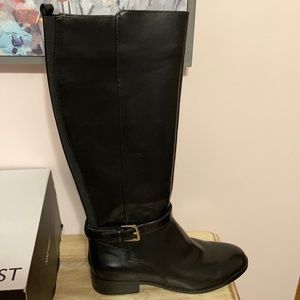 Nine West Black Tall Boots 8.5